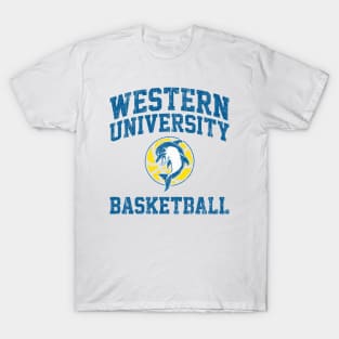 Western University Basketball - Blue Chips (Variant) T-Shirt